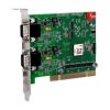 2-port Isolated Protection CAN FD Universal PCI Card with 9-pin D-sub connector ICP DAS